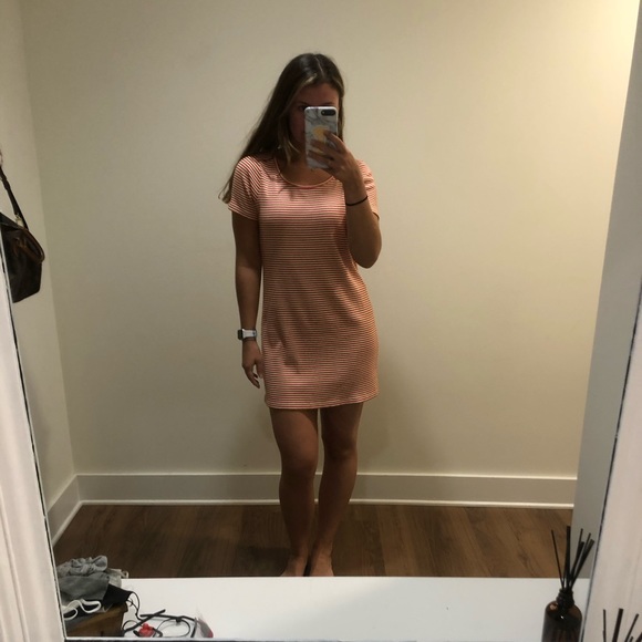 Madewell Dresses & Skirts - MADEWELL striped t-shirt dress SMALL